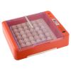 36 Egg Incubator, Automatic Egg Turner with LED Candler & Water Tray, Temperature & Humidity Control, 360° View Clear Window