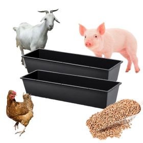 Dual-purpose Livestock Feed Trough for Animal Daily Feeding