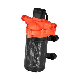 Water Pressure Pump, 110V AC 4 GPM, 3-Chamber On Demand Electric Diaphragm Water Transfer Pump, 45 PSI Max Pressure, Automatic Pressure Switch