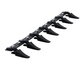 Bucket Tooth Bar, 60'', Heavy Duty Tractor Bucket 7 Teeth Bar for Loader Tractor Skidsteer, 4560 lbs Load-Bearing Capacity Bolt On Design