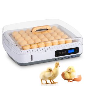 [Same model code: 73539812]US 35 Egg Incubator with Automatic Egg Turning, Temperature and humidity Control, Water Alarm, Incubator for Hatching Eggs