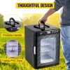 Egg Incubator and Hatcher 25L Black Reptile Egg Incubator 5-42 Celsius Scientific Hatcher Heating Bright LED Digital Display For Small Animals
