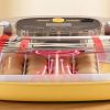 24 Egg Incubator, Automatic Egg Turner with LED Candler, Temperature & Humidity Control, 360° View Clear Window, Auto Water Refill