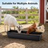 Dual-purpose Livestock Feed Trough for Animal Daily Feeding