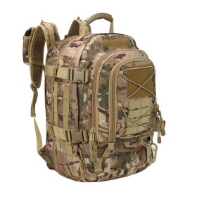 Tactical Backpack 3 Day Assault Pack, Expandable Military Bug Out Bag,Large-capacity army daypack expands for extra gear, ideal for outdoor hikin (Color: Camo)