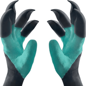 Gardening Gloves with Claw,Planting Waterproof Gardening Gloves,for Digging in The Garden (Color: )