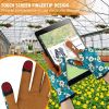 Leather Gardening Gloves for Women Thorn Proof Garden Gloves Touch Screen Working Gloves Gifts  Medium
